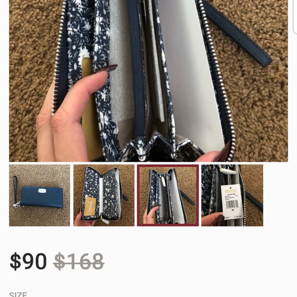 Jet set Michael kors wallet goes with BACKPACK* - Picture 4 of 4